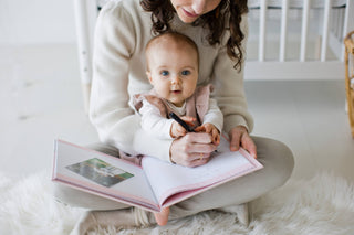 Hello Baby Memory Baby Book: Pink