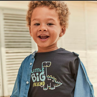 Mayoral Baby Boy Dino Shirt