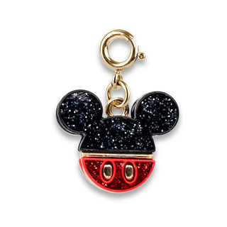 Charm It Gold Glitter Mickey Mouse Icon Charm