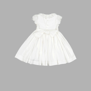 Antoinette Paris: Antoinette Ceremony White Smocked Dress