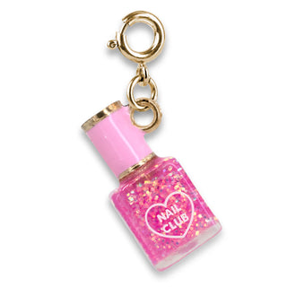 Charm It Gold Glitter Nail Polish Charm