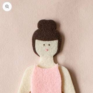 Felt Doll Starter Set in Hazelnut Color