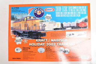 Lionel Kraft/ Nabisco 2002 Holiday Train Set 6-31950 New Old Stock