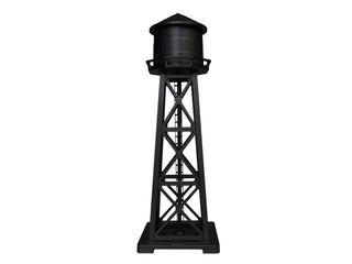 Lionel 1956130 HO Lighted Black Water Tower Black