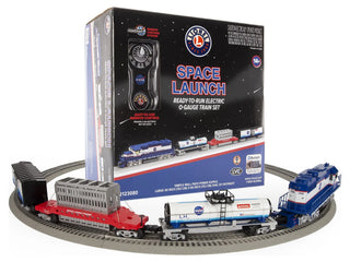 Lionel Space Exploration Electric O Gauge Train Set with Remote and Bluetooth 5.0 Capability