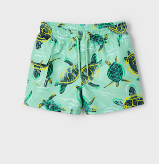 Mayoral Boys Turtle Swim Trunks