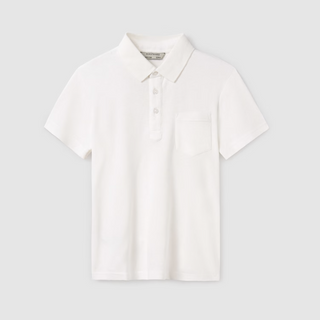 Mayoral Boy's Polo Shirt in Cream