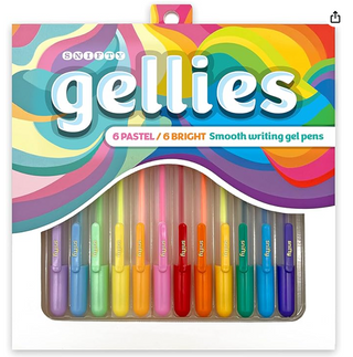 Gellies (12 Smooth writing gel pens)