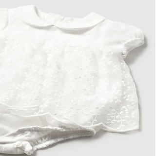 Mayoral Baby Girl Lace Romper