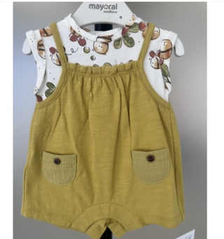 Mayoral Baby Girls Bumble Bee Print Romper