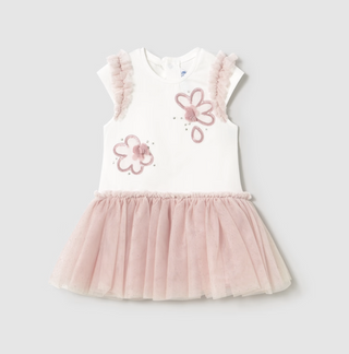 Mayoral Baby Girl Pink Tulle Dress