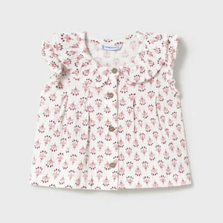 Mayoral Baby Girl Printed Bambula Top