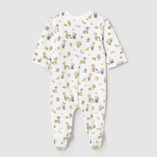 Mayoral Baby Bunny Gardening Footie