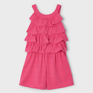 Mayoral Girls Ruffled Romper