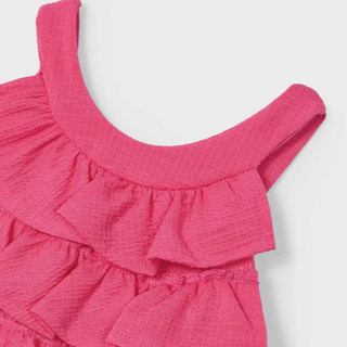 Mayoral Girls Ruffled Romper