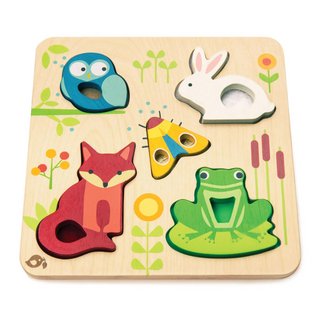 tender leaf Touchy Feely Animals puzzle