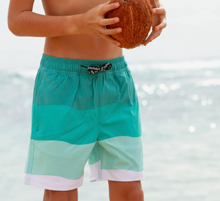 Feather 4 Arrow Wave Striped Baby Volleyball Shorts