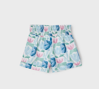 Mayoral Girls Floral Shorts