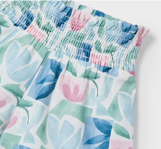 Mayoral Girls Floral Shorts