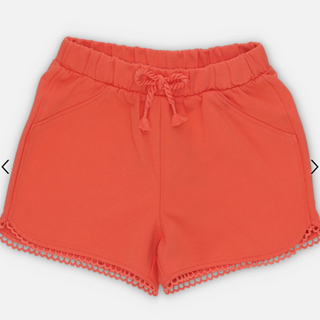 Mayoral Baby Girl Shorts with Eyelet  Detail on Hem