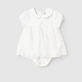 Mayoral Baby Girl Lace Romper