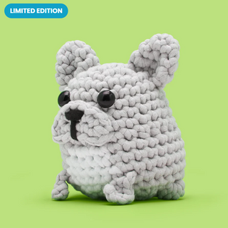 Woobles Hugo the French Bulldog Crochet Kit