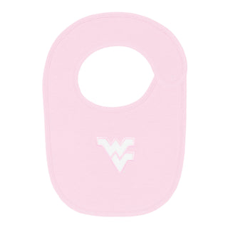 West Virginia Mountaineers Solid Newborn Bib: Gold / Newborn