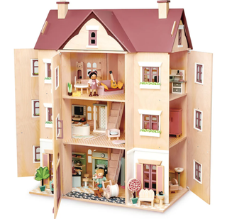 Tender Leaf Toys: Fantail Hall Wooden Doll House