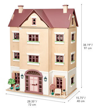 Tender Leaf Toys: Fantail Hall Wooden Doll House