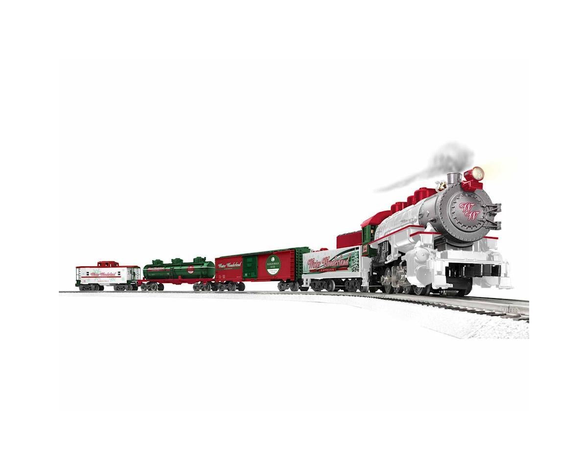 Lionel O Scale Winter Wonderland with Remote and Bluetooth Capability Electric Powered Model Train Set