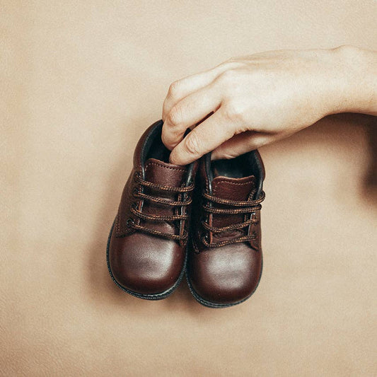 Pebble First Walker in Brown | Sizes 3-8