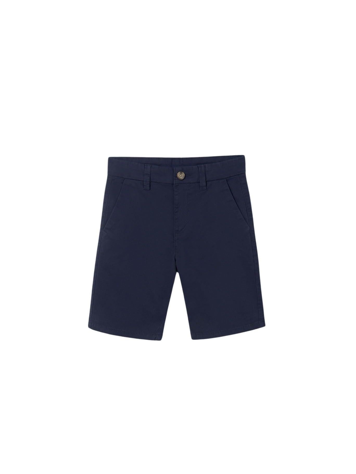 Mayoral Basic Chino Shorts for Boys Navy 8 Years (128cm)