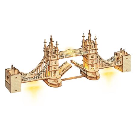 3D Wood Puzzle Great Gift for Kids and Adults - Tower Bridge